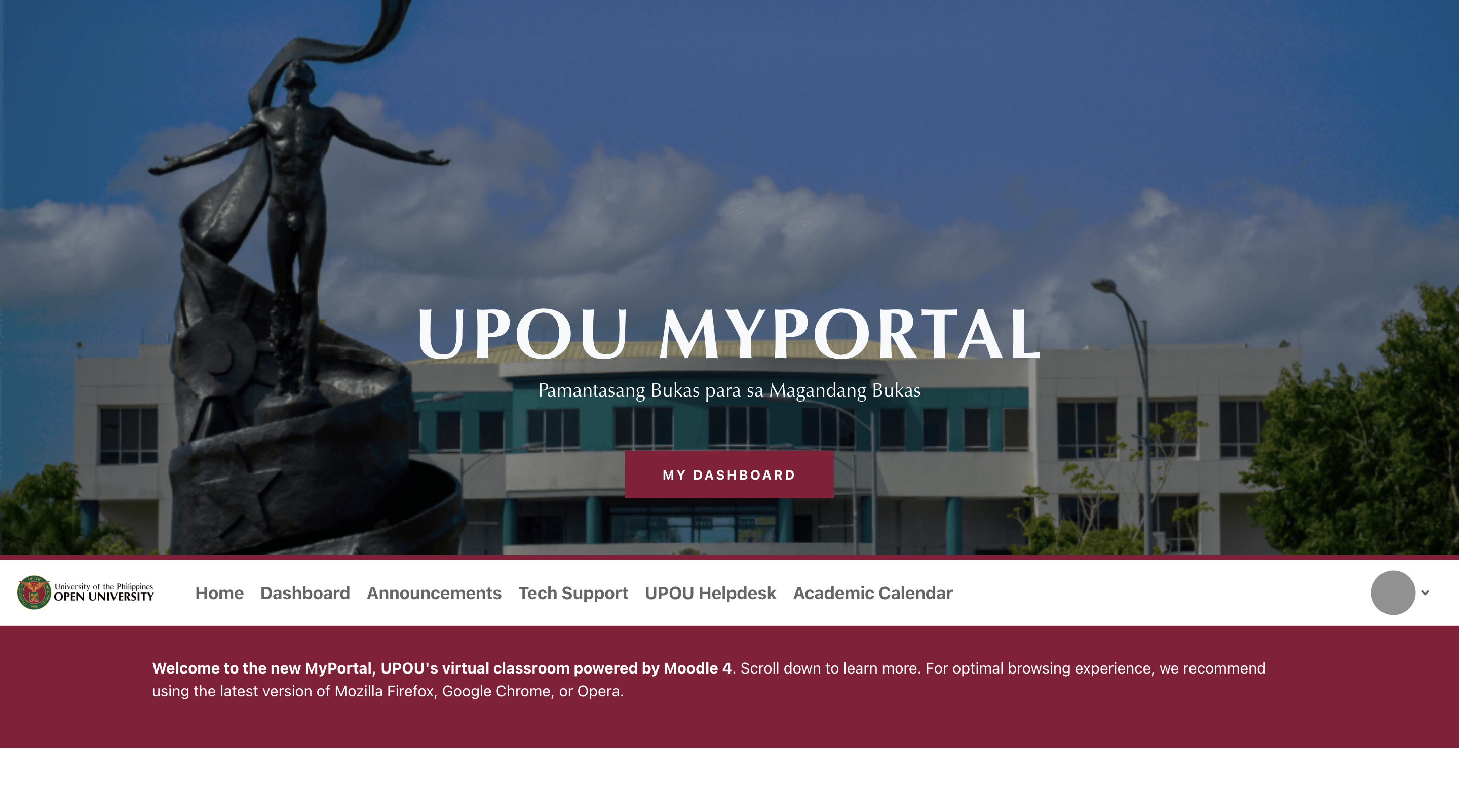 UPOU MyPortal