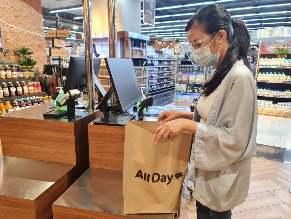 Self-checkout Counter from All Day